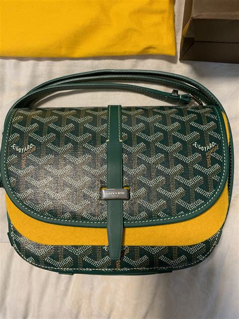 goyard pm tote green|goyard belvedere pm price 2023.